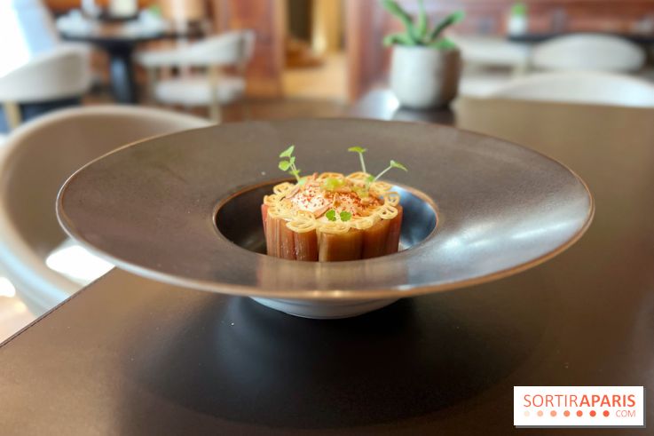 Trente-Trois, Maison Villeroy - Dessert rhubarbe