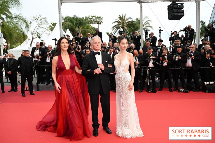 ©Rachid Bellak - Michael Douglas, sa femme Catherine Zeta Jones et leur fille Carys Zeta Douglas