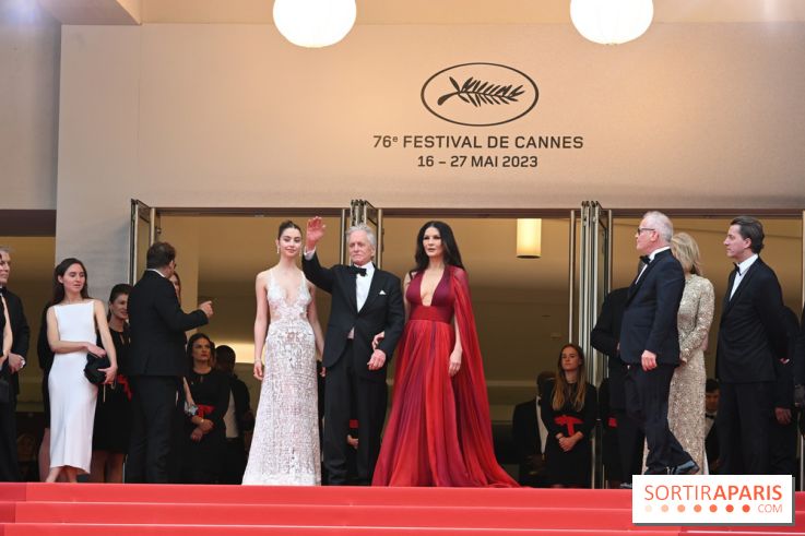 ©Rachid Bellak - Michael Douglas, sa femme Catherine Zeta Jones et leur fille Carys Zeta Douglas