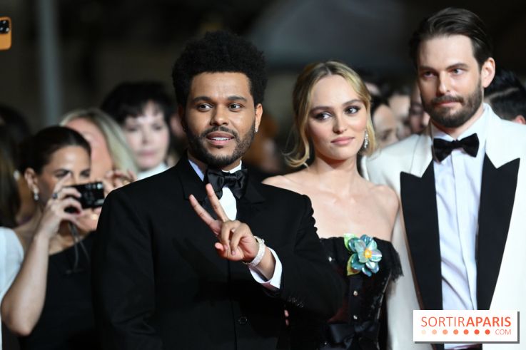 ©Rachid Bellak - Abel Tesfaye (The Weeknd), Lily-Rose Depp et Sam Levinson