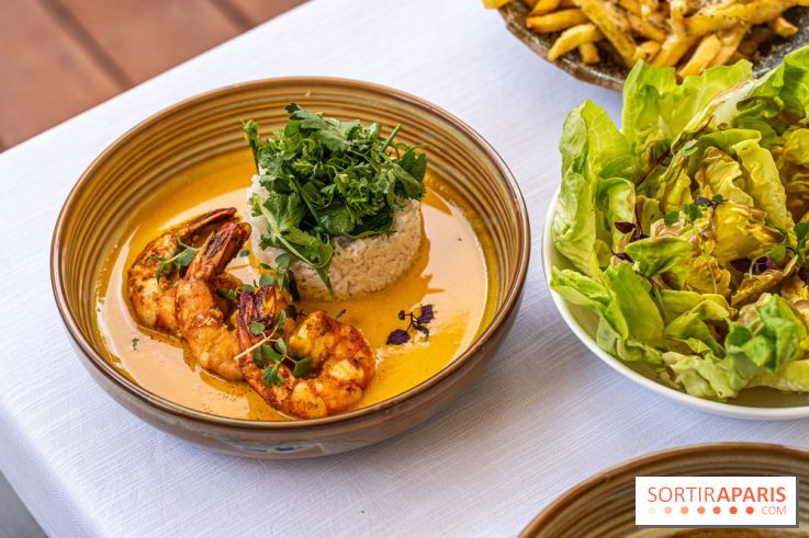 Le Café de l'Homme rouvre ses portes avec une nouvelle déco et une nouvelle carte gourmande -  crevettes