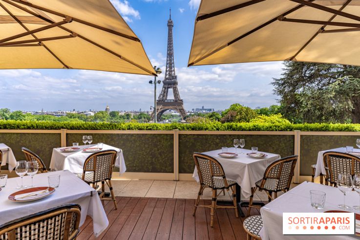Le Café de l'Homme rouvre ses portes avec une nouvelle déco et une nouvelle carte gourmande -  terrasse Tour Eiffel
