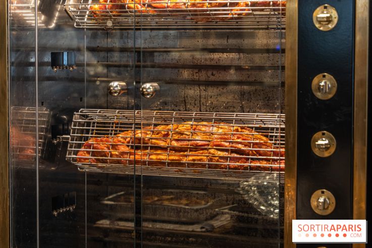 Label Broche restaurant - David Gallienne - Table du Gourmet - Galeries Lafayettes - Top Chef - rôtisserie