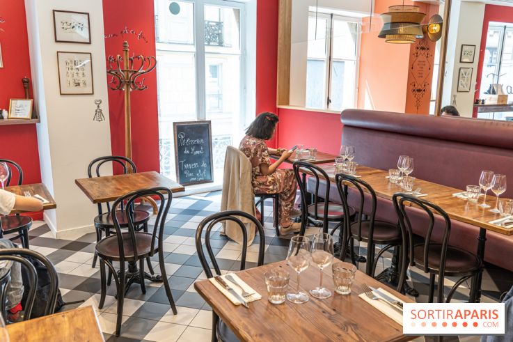 Label Broche restaurant - David Gallienne - Table du Gourmet - Galeries Lafayettes - Top Chef -  salle