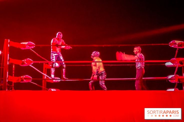Nuit Blanche 2023 : la lucha libre fait le show sur la place du Châtelet !