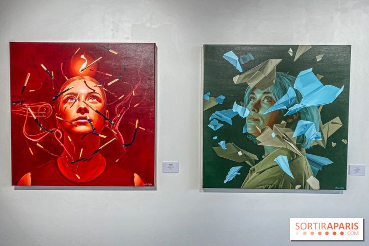 Exposition In your Eyes de Belin et Studio Giftig à la galerie Goldshteyn-Saatort