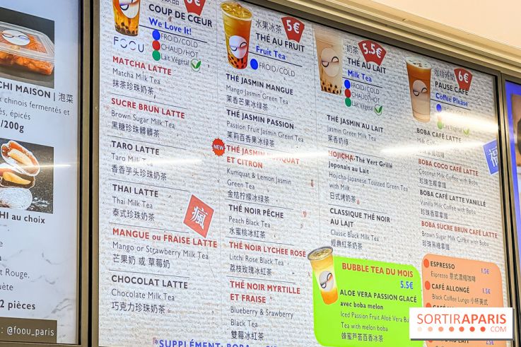 Foou, le bao street food et bubble tea de Saint-Michel à Paris
