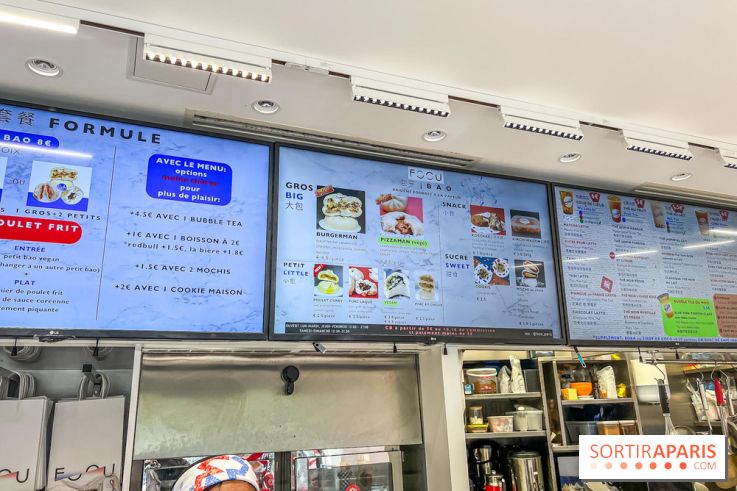 Foou, le bao street food et bubble tea de Saint-Michel à Paris