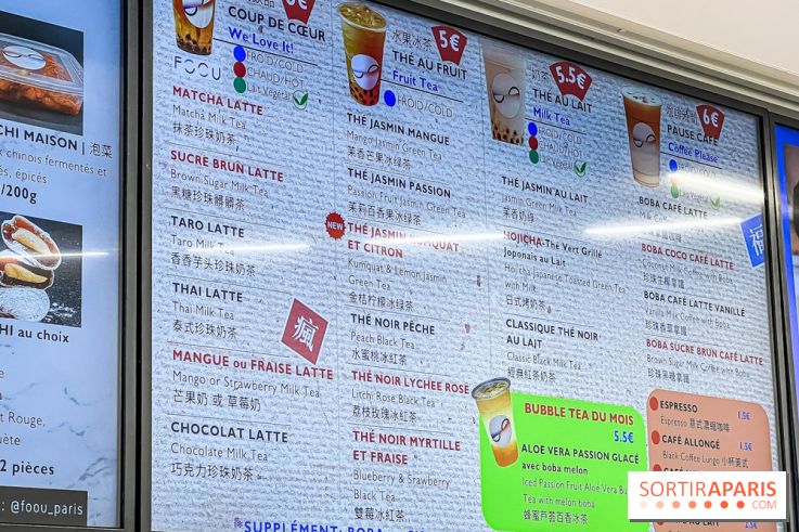 Foou, le bao street food et bubble tea de Saint-Michel à Paris
