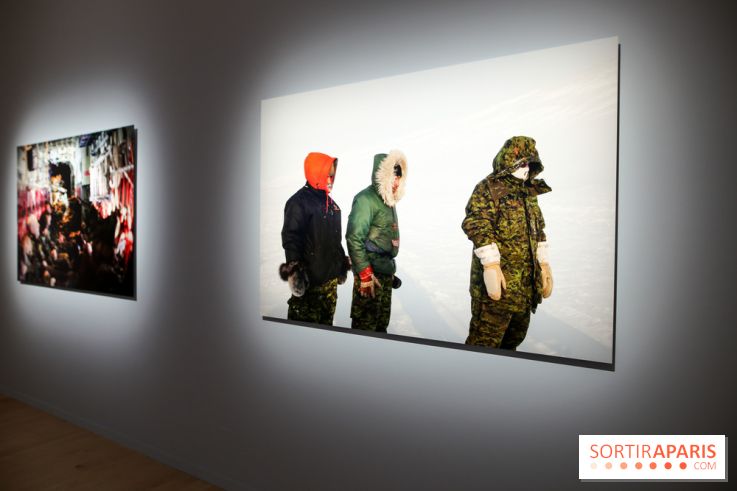 Le déploiement, l'expo au Centre culturel canadien, les photos
