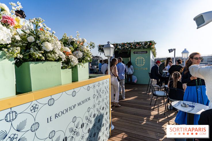 La terrasse d'été en rooftop du Molitor 2023