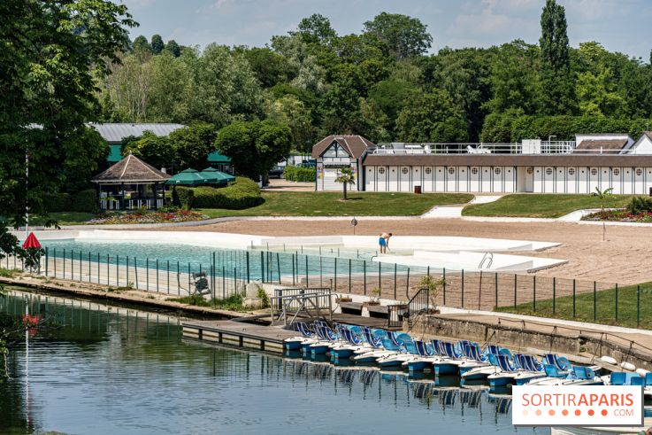 L'Isle-Adam, l'un des plus beaux village d'Ile-de-France -  La plage