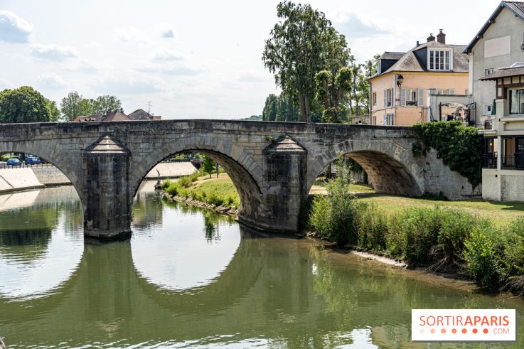 L'Isle-Adam, l'un des plus beaux village d'Ile-de-France -  pont