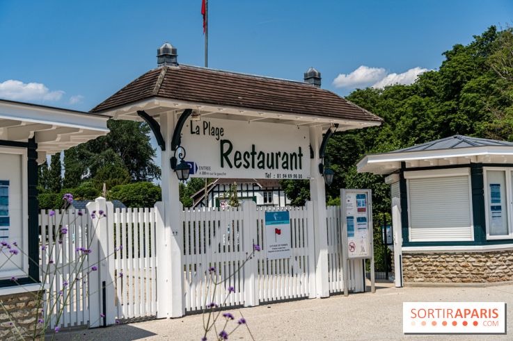 L'Isle-Adam, l'un des plus beaux village d'Ile-de-France -  La plage