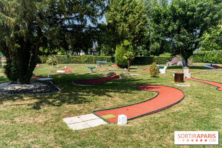 L'Isle-Adam, l'un des plus beaux village d'Ile-de-France -  mini golf