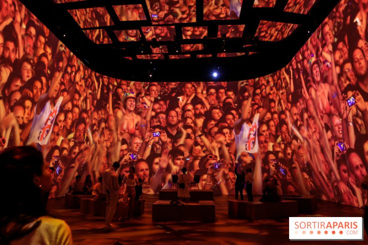 On stage with The Rolling Stones, nos photos