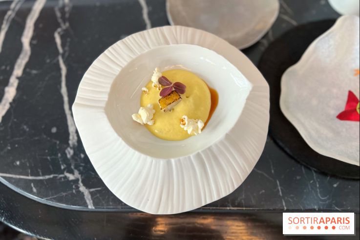 L'Ours - Mousse de maïs et anguille