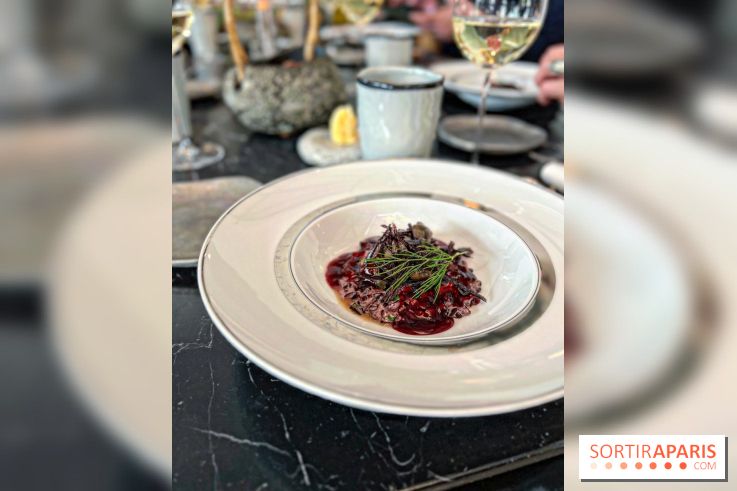 L'Ours - Riz vénéré, betterave, lard de colonnata