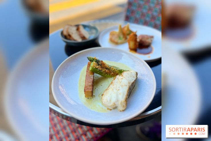 Le Louis Vins - Cabillaud et asperges