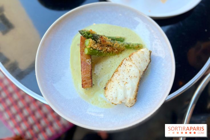 Le Louis Vins - Cabillaud et asperges