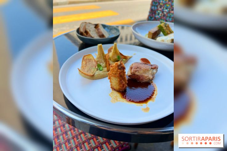 Le Louis Vins - Pigeon et artichaut