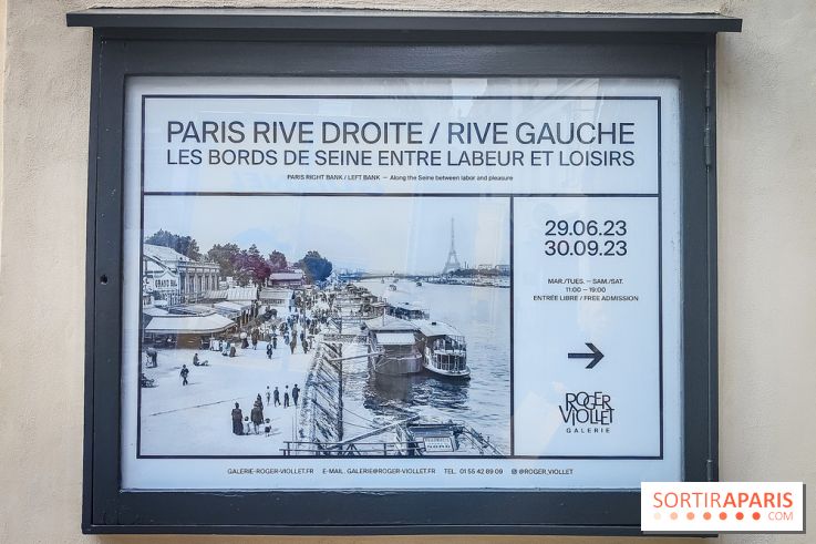 Paris Rive droite / Rive gauche : l'exposition photo autour de la Seine à la galerie Roger-Viollet  - IMG20230629101111