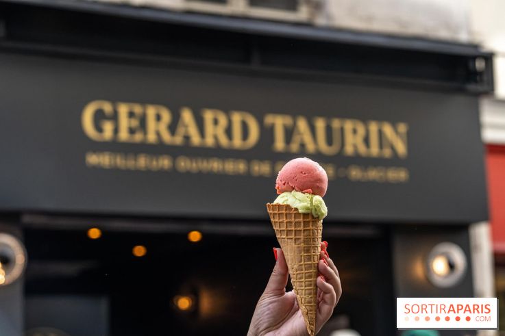 Le glacier Gérard Taurin à Paris - Meilleur Ouvrier de France