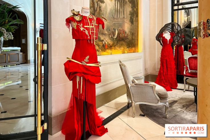 Exposition mode au Plaza Athénée pour la Fashion Week Haute Couture - image00019