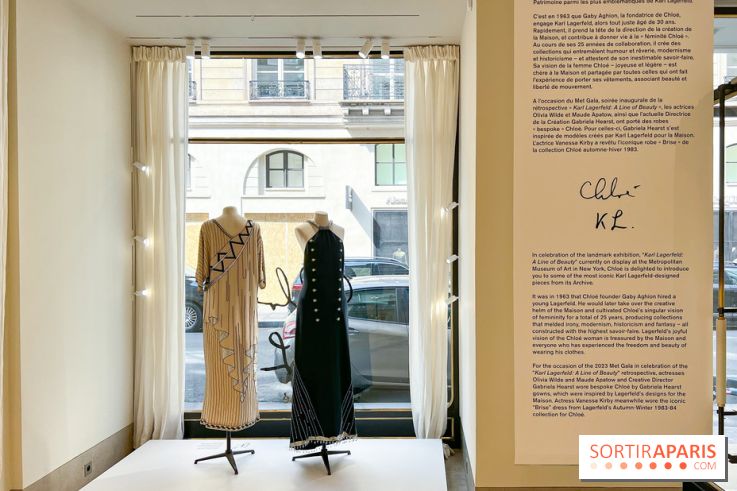 Exposition - Les années Karl Lagerfeld chez Chloé
