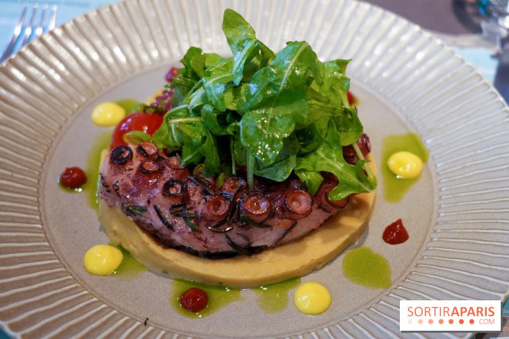 Laurier by Mavrommatis aux Galeries Lafayette - Poulpe grillé