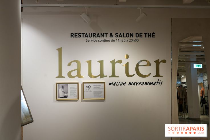 Laurier by Mavrommatis aux Galeries Lafayette - Enseigne