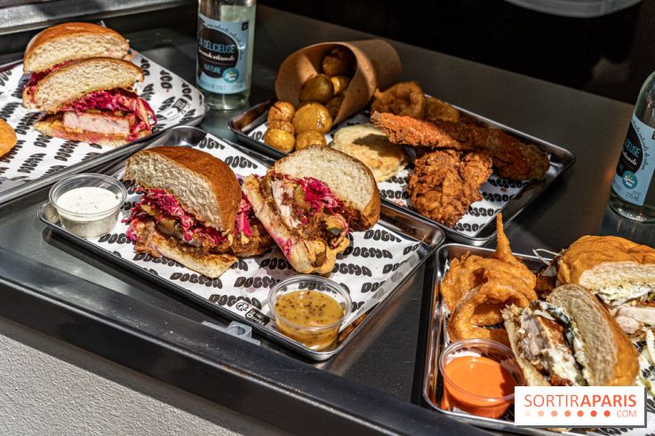 Dogma restaurant - Poulet frit et burger