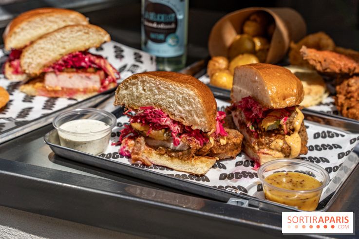 Dogma restaurant - Poulet frit et burger