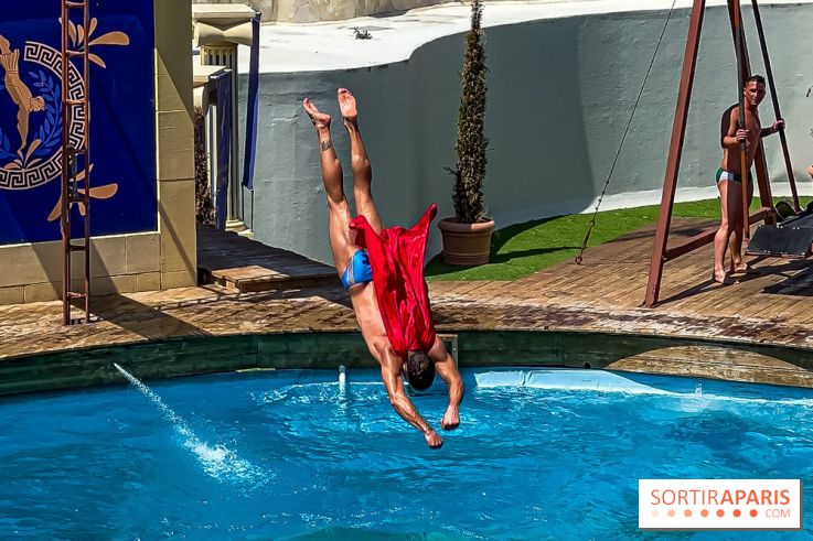 L'Été Gaulois au Parc Astérix  - plongeon