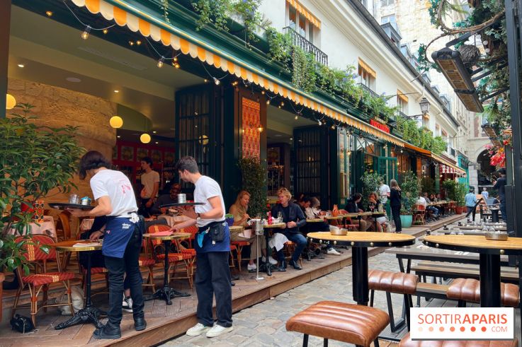 Brasserie des Prés - Devanture terrasse