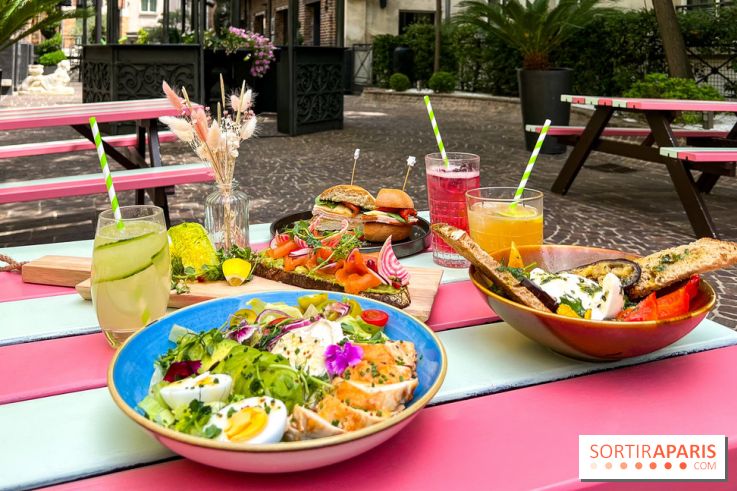 Les Jardins du Marais : la terrasse de l'été 2023