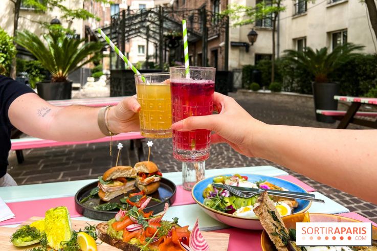 Les Jardins du Marais : la terrasse de l'été 2023