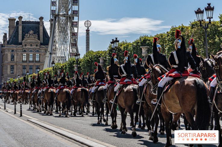 Défilé militaire 14 juillet 2024 à Paris  -  A7C8192