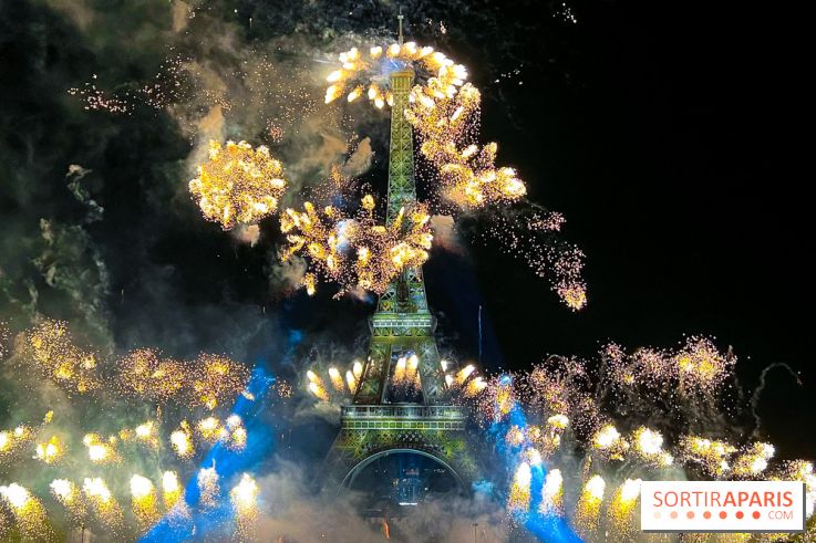 Feu d’artifice de Paris 2023 - photos
