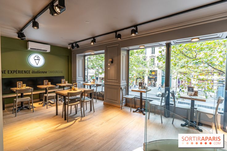 Gelateria La Romana - le nouveau glacier à Paris - Saint-Michel