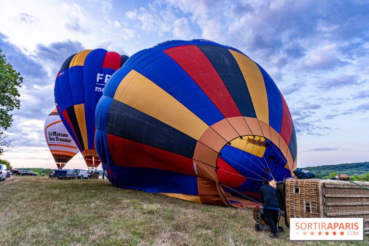 Montgolfière à Fontainebleau, vol au dessus de l'Ile-de-France -  A7C8959