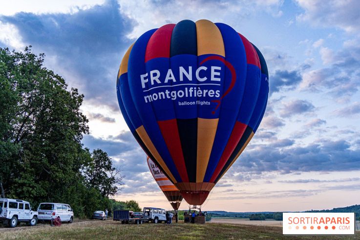 Montgolfière à Fontainebleau, vol au dessus de l'Ile-de-France -  A7C8975
