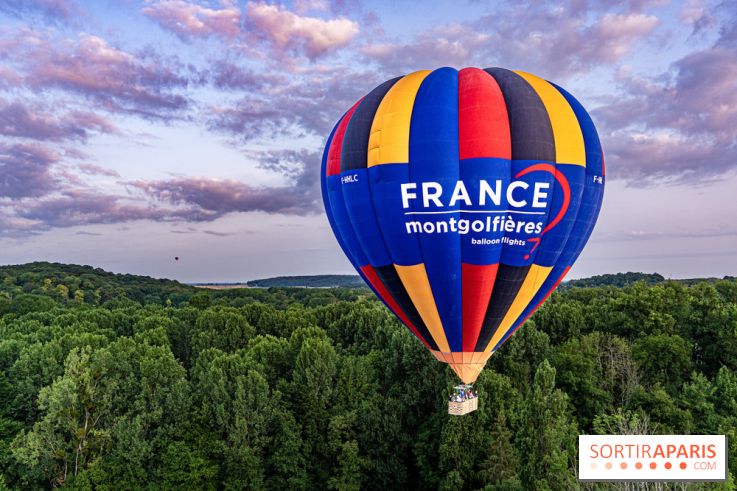 Montgolfière à Fontainebleau, vol au dessus de l'Ile-de-France -  A7C8989