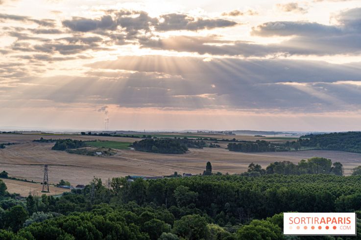 Montgolfière à Fontainebleau, vol au dessus de l'Ile-de-France -  A7C8994