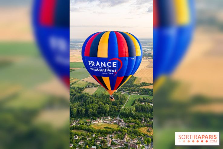 Montgolfière à Fontainebleau, vol au dessus de l'Ile-de-France