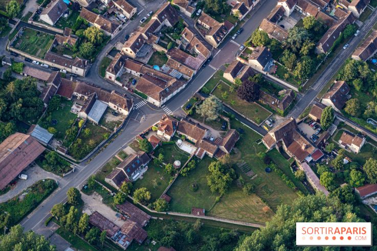 Montgolfière à Fontainebleau, vol au dessus de l'Ile-de-France -  A7C9012