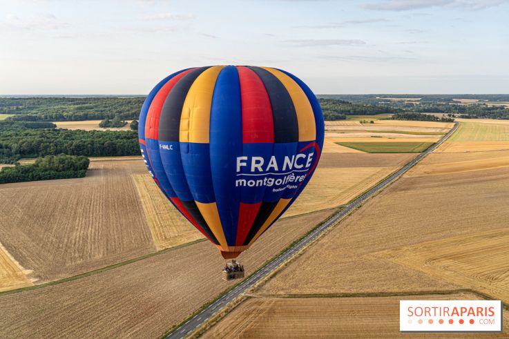 Montgolfière à Fontainebleau, vol au dessus de l'Ile-de-France