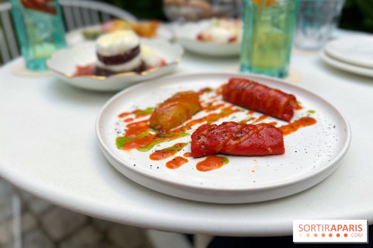 Terrasse Mercatino The Hoxton x Italicus - Pastèque en pastrami