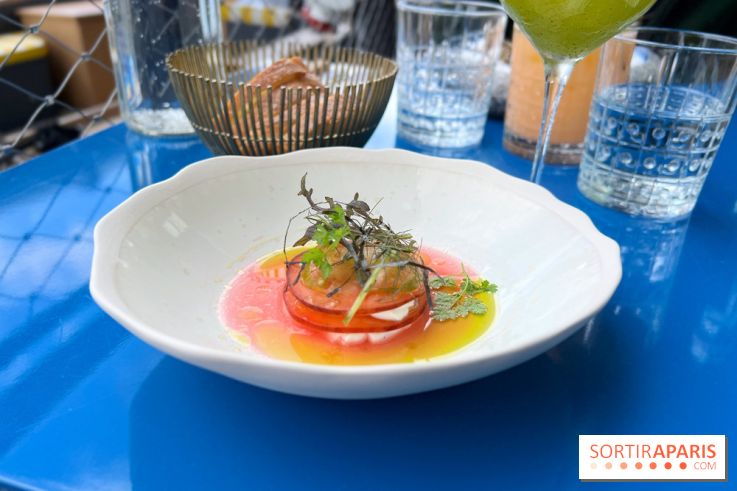 Riviera Fuga - Salade tomates rhubarbe