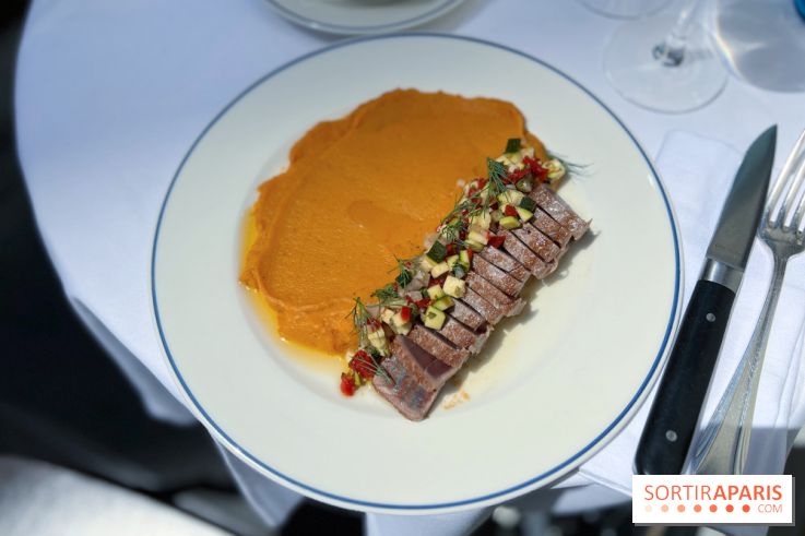 Restaurant Alfred - Thon mi-cuit légumes